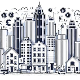 Cityscape Lineart Cityscape Lineart